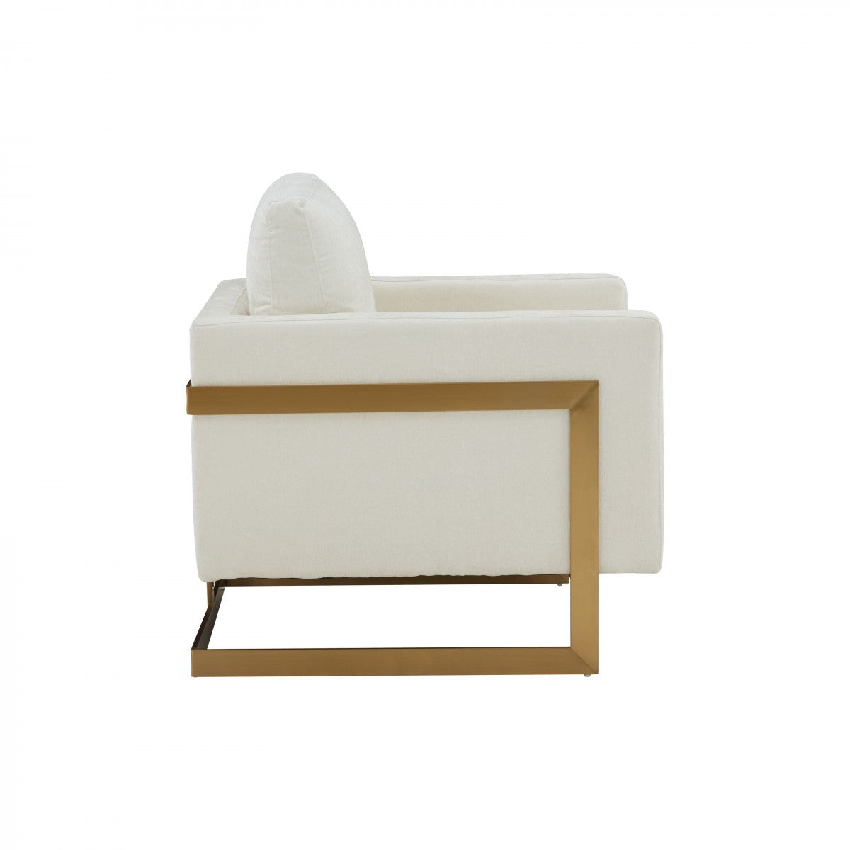 Crema Upholstered Arm Chair