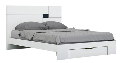 Astra White Bed