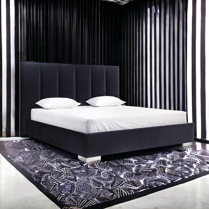 Enzo Velvet Bed