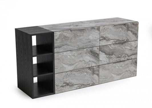 Valencia Marble Double Dresser
