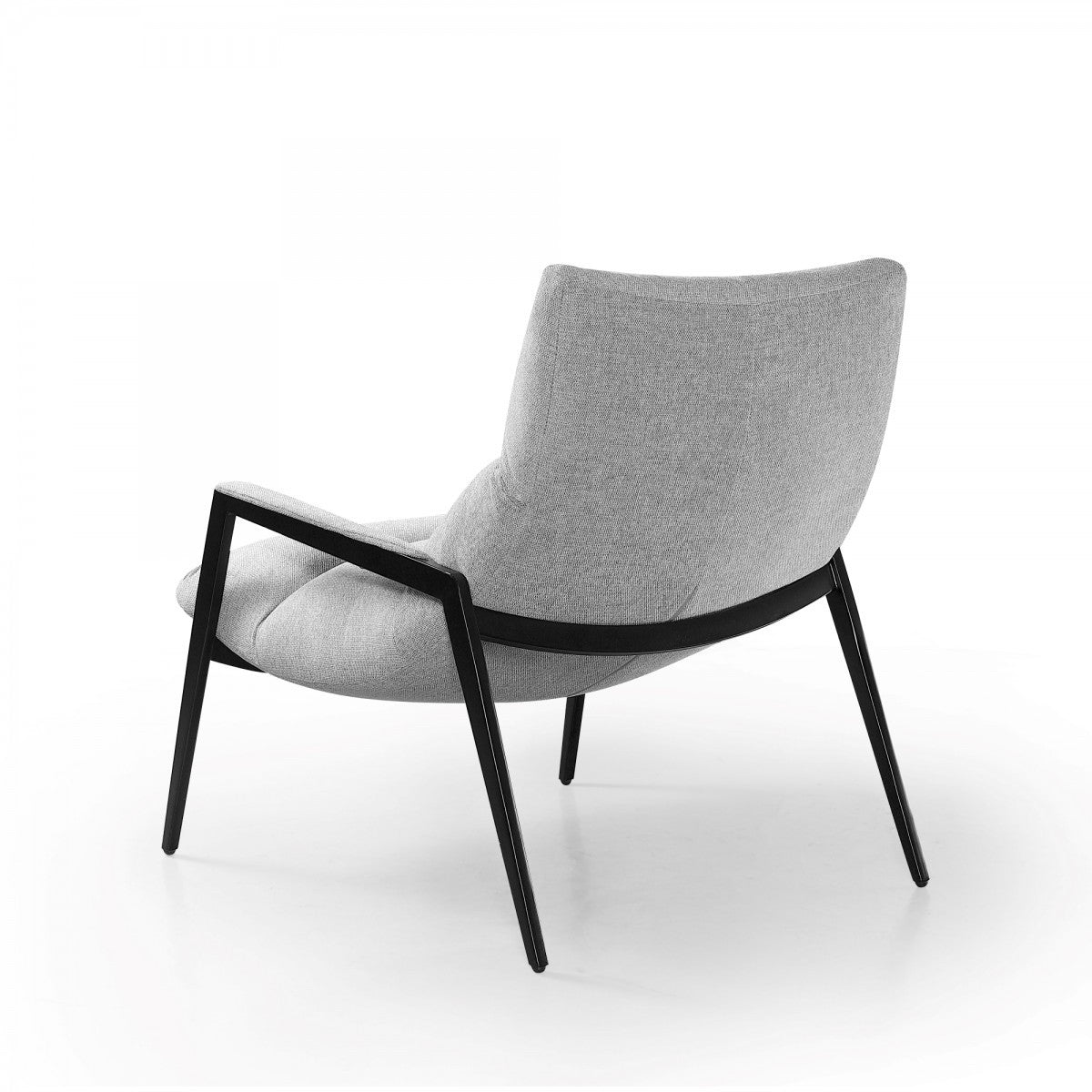 Shadow Polyester And Black Solid Color Arm Chair