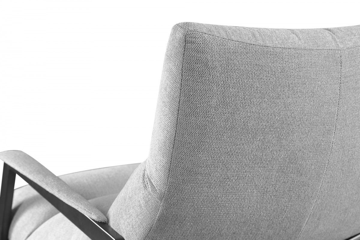 Shadow Polyester And Black Solid Color Arm Chair