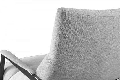 Shadow Polyester And Black Solid Color Arm Chair
