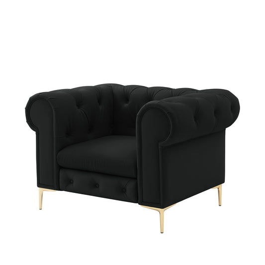 Nero Chesterfield Chair